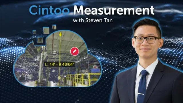 Huge factory layot measurement