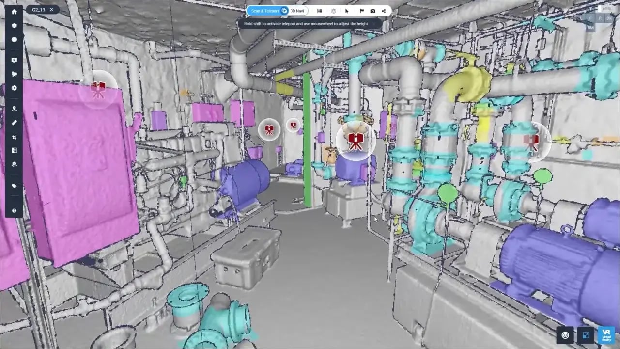 VR experience app