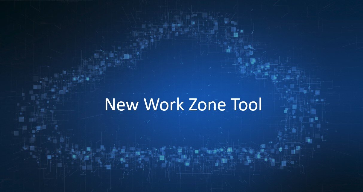 Cintoo New Work Zone Tool