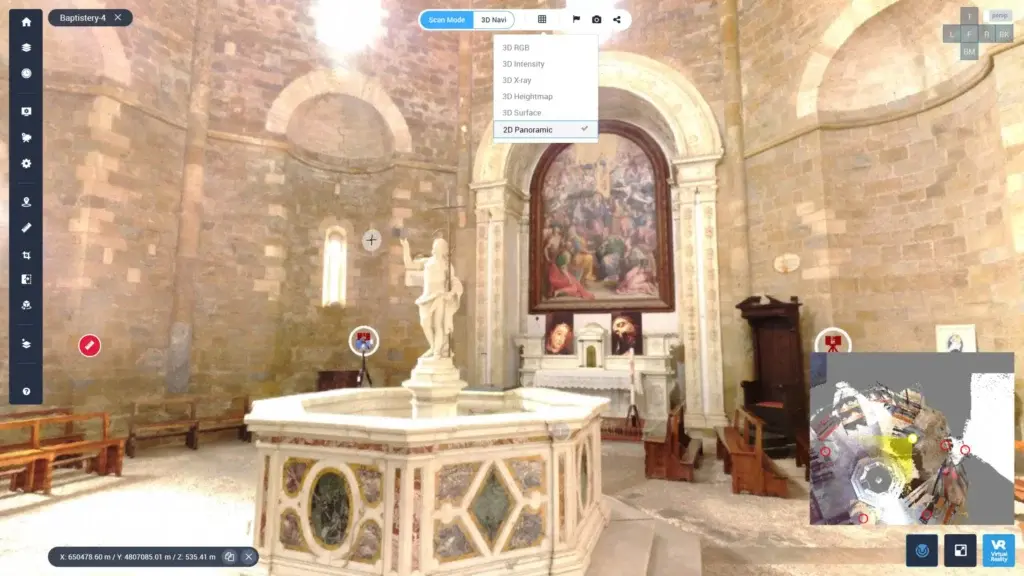 Using Cintoo Cloud to preserve cultural heritage sites