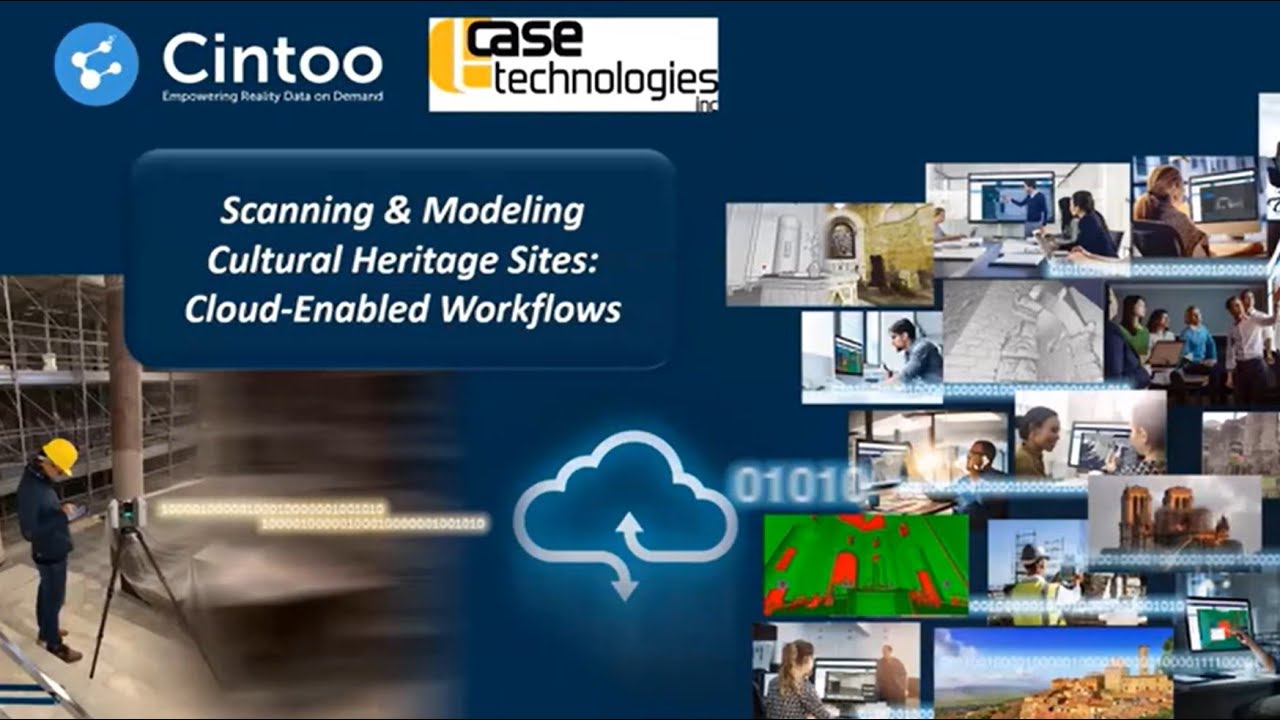 Webinar: Escaneado y modelado de sitios culturales patrimonialesCintoo Webinars