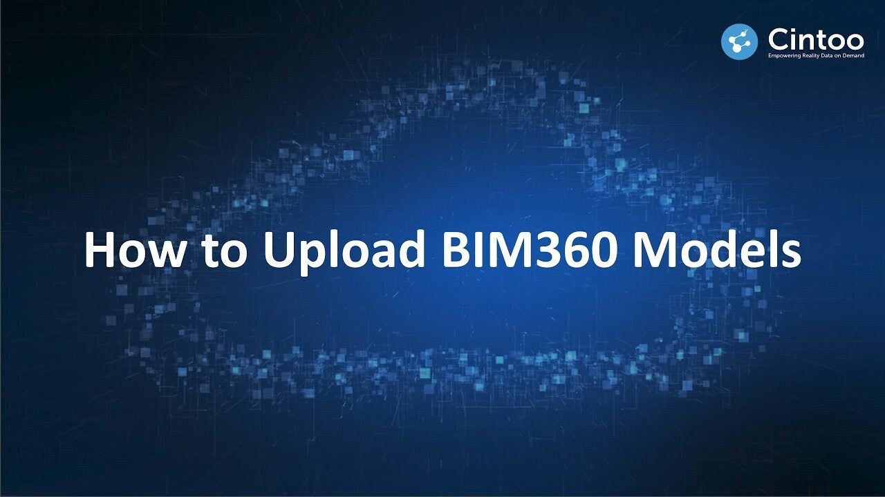 업로드 방법 BIM 360 모델