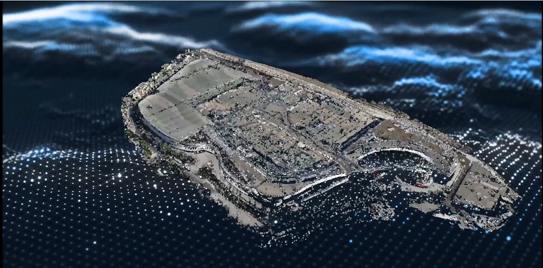 point cloud data from drone scanner