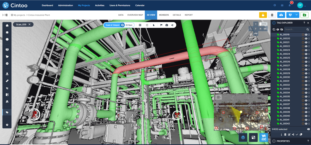 Digital twins can help teams visually understand their site and site conditions, enabling them to tag assets and segment pipeline to make smarter decisions about factory overhauls.